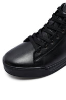 Male Black Zip Closure Leather Sport Boots | Derimod Male Black Zip Closure Leather Sport Boots | Derimod