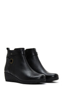 Women's Leather Wedge Heel Boots | Derimod Women's Leather Wedge Heel Boots | Derimod