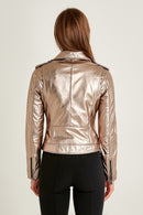 Venice Women's Leather Jacket | Derimod Venice Women's Leather Jacket | Derimod