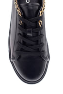 Kadın Deri Zincirli Sneaker | Derimod Kadın Deri Zincirli Sneaker | Derimod
