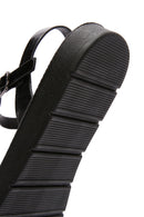 Women's Black Ankle Strap Comfort Sandals | Derimod Women's Black Ankle Strap Comfort Sandals | Derimod