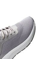 Kadın Gri Kalın Tabanlı Kumaş Sneaker | Derimod Kadın Gri Kalın Tabanlı Kumaş Sneaker | Derimod