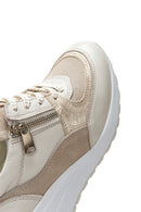 Kadın Deri Yüksek Taban Sneaker | Derimod Kadın Deri Yüksek Taban Sneaker | Derimod