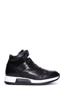 Men's Leather High Top Sneaker | Derimod Men's Leather High Top Sneaker | Derimod