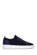 Men's Navy Blue Sneaker | Derimod Men's Navy Blue Sneaker | Derimod