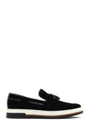 Men's Black Suede Leather Casual Loafer | Derimod Men's Black Suede Leather Casual Loafer | Derimod