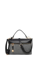 Woman Black Long Strap Shoulder Bag | Derimod Woman Black Long Strap Shoulder Bag | Derimod