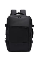 D-Pack Unisex Black Fabric Backpack | Derimod D-Pack Unisex Black Fabric Backpack | Derimod