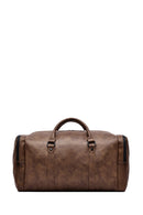 Men's Brown Long Strap Travel Bag | Derimod Men's Brown Long Strap Travel Bag | Derimod