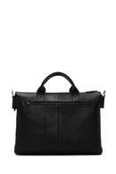 Men's Black Leather Briefcase | Derimod Men's Black Leather Briefcase | Derimod