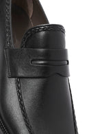 Erkek Siyah Deri Klasik Loafer | Derimod Erkek Siyah Deri Klasik Loafer | Derimod