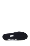 Kadın Mavi Bağcıklı Jean Deri Sneaker | Derimod Kadın Mavi Bağcıklı Jean Deri Sneaker | Derimod