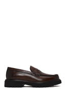 Erkek Kahverengi Deri Casual Loafer | Derimod Erkek Kahverengi Deri Casual Loafer | Derimod