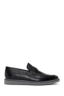 Erkek Siyah Deri Casual Loafer | Derimod Erkek Siyah Deri Casual Loafer | Derimod