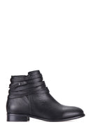 Strappy Women's Leather Boots | Derimod Strappy Women's Leather Boots | Derimod