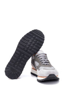 Erkek Deri Süet Detaylı Sneaker | Derimod Erkek Deri Süet Detaylı Sneaker | Derimod