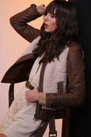 Aspen Women's Whiskey Coat | Derimod Aspen Women's Whiskey Coat | Derimod