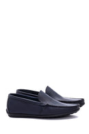 Erkek Lacivert Deri Casual Loafer | Derimod Erkek Lacivert Deri Casual Loafer | Derimod