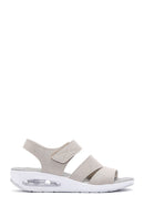 Women's Beige Comfort Sandals | Derimod Women's Beige Comfort Sandals | Derimod