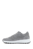 Kadın Antrasit Süet Deri Sneaker | Derimod Kadın Antrasit Süet Deri Sneaker | Derimod