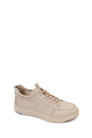 Derimod Fly Male Gray Lace-Up Leather Casual Sneaker | Derimod Derimod Fly Male Gray Lace-Up Leather Casual Sneaker | Derimod
