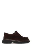 Male Brown Lace-up Suede Casual Shoes | Derimod Male Brown Lace-up Suede Casual Shoes | Derimod