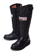 Harley Davidson Women's Black Laconia Hi Zipper Leather Boots | Derimod Harley Davidson Women's Black Laconia Hi Zipper Leather Boots | Derimod