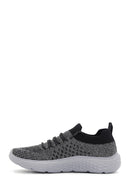 Derimod Zero Men's Gray Lace-up Sneaker | Derimod Derimod Zero Men's Gray Lace-up Sneaker | Derimod