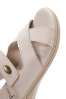 Women's Beige Comfort Sandals | Derimod Women's Beige Comfort Sandals | Derimod