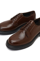 Men's Brown Lace-Up Leather Casual Shoes | Derimod Men's Brown Lace-Up Leather Casual Shoes | Derimod