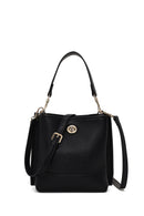Woman Black Long-Strap Shoulder Bag | Derimod Woman Black Long-Strap Shoulder Bag | Derimod