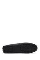 Women's Black Tasselled Leather Loafer | Derimod Women's Black Tasselled Leather Loafer | Derimod