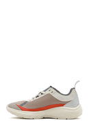 Women's Beige Lace-Up Chunky Sole Sneakers | Derimod Women's Beige Lace-Up Chunky Sole Sneakers | Derimod