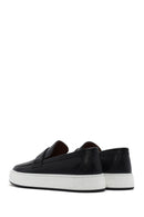 Erkek Siyah Deri Loafer | Derimod Erkek Siyah Deri Loafer | Derimod