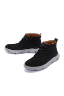 Skechers Men's Black Nubuck Boots | Derimod Skechers Men's Black Nubuck Boots | Derimod