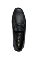 Geox Men's Black Moner 2Fit Leather Casual Loafer | Derimod Geox Men's Black Moner 2Fit Leather Casual Loafer | Derimod