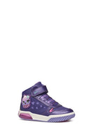 Geox Kız Çocuk Mor Girl Bağcıklı Bilekli Sneaker | Derimod Geox Kız Çocuk Mor Girl Bağcıklı Bilekli Sneaker | Derimod