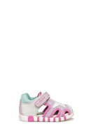 Geox Kız Bebek Beyaz B Sandal Iupidoo A - Synt + Mesh Bantlı Kumaş Sandalet | Derimod Geox Kız Bebek Beyaz B Sandal Iupidoo A - Synt + Mesh Bantlı Kumaş Sandalet | Derimod