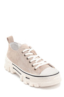 Women's Suede Sneaker | Derimod Women's Suede Sneaker | Derimod