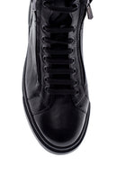 Men's Leather Zippered Boots | Derimod Men's Leather Zippered Boots | Derimod