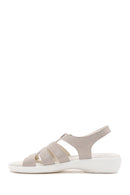 Women's Beige Comfort Sandals | Derimod Women's Beige Comfort Sandals | Derimod