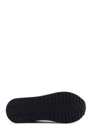 Alberto Guardiani Women's Black Gold Louise Thick Sole Leather Sneaker | Derimod Alberto Guardiani Women's Black Gold Louise Thick Sole Leather Sneaker | Derimod