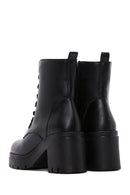 Women's Black Thick Heeled Boots | Derimod Women's Black Thick Heeled Boots | Derimod