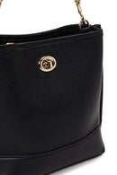 Woman Black Long-Strap Shoulder Bag | Derimod Woman Black Long-Strap Shoulder Bag | Derimod