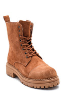 Women's Leather Suede Boots | Derimod Women's Leather Suede Boots | Derimod