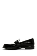 Women's Black Leather Masculine Loafer | Derimod Women's Black Leather Masculine Loafer | Derimod