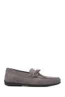 Geox Men's Gray U Ascanio Suede Leather Casual Loafer | Derimod Geox Men's Gray U Ascanio Suede Leather Casual Loafer | Derimod