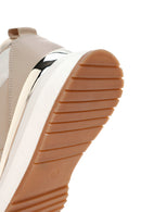 Women's Beige Thick Soled Sneaker | Derimod Women's Beige Thick Soled Sneaker | Derimod