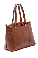 Women's Printed Classic Shoulder Bag | Derimod Women's Printed Classic Shoulder Bag | Derimod