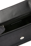 Woman Black Long Strap Classic Shoulder Bag | Derimod Woman Black Long Strap Classic Shoulder Bag | Derimod